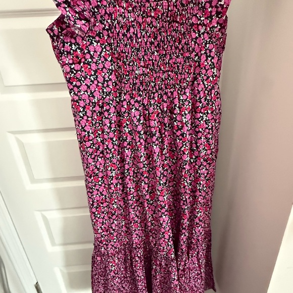 Floral Purple Maxi Dress - Picture 4 of 7
